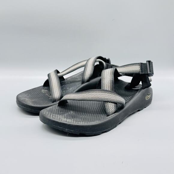 Chaco Sandals Mens 11 Black Gray Adjustable Strap Sport Hiking Outdoor Shoes main image 6
